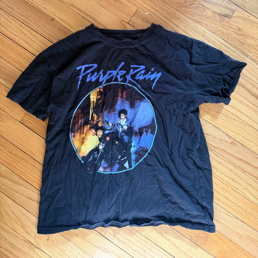 Authentic‎ Prince Purple Rain Tee